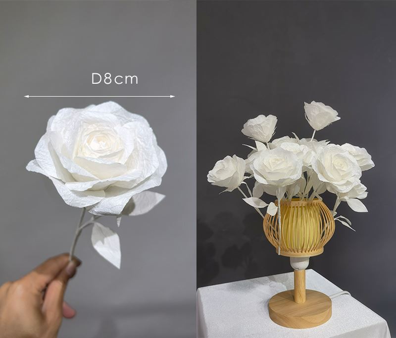 Bunga Kertas Mini untuk Kerajinan