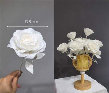 Bunga Kertas Mini untuk Kerajinan